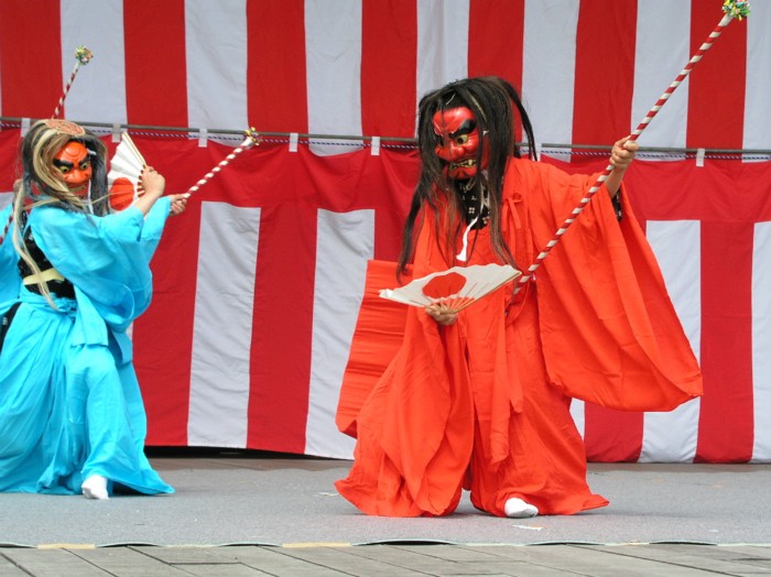 小鬼神の二人舞