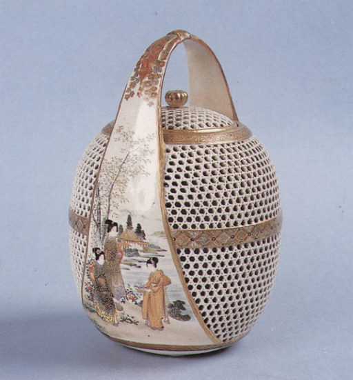 錦手虫篭(竪野系)画像