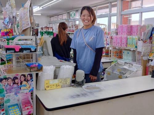 与論スーパー内レジ