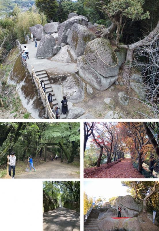 吹上妙見神社と巨石群
