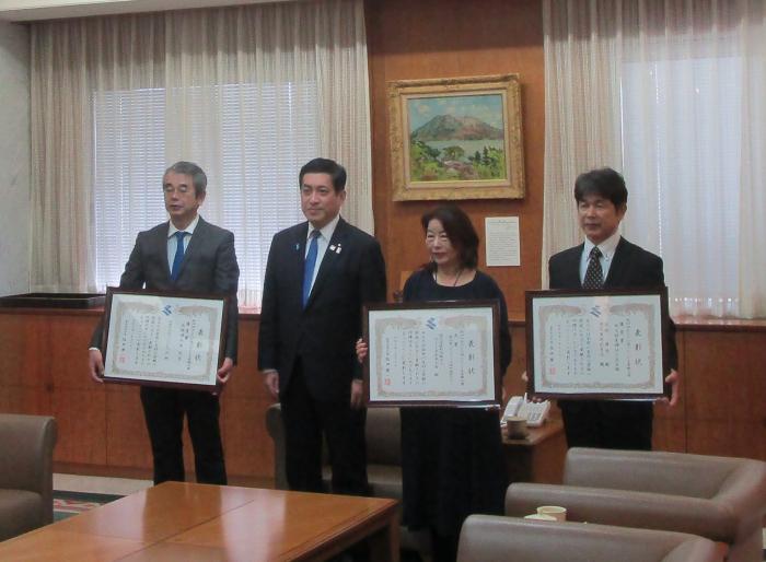 記念写真撮影