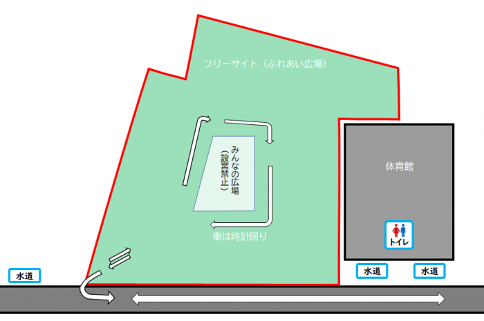 ふれあい広場図